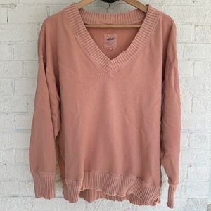 Aerie v neck sweatshirt